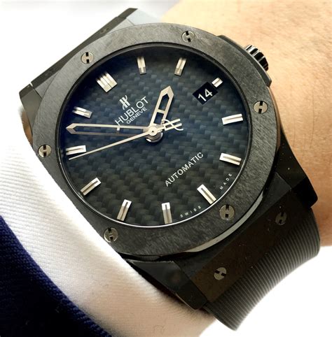 hublot fusion classic black|hublot classic fusion price.